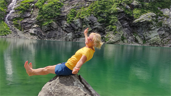 Foto für Yoga und Wandern am See